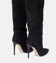 Paris Texas Suede over-the-knee boots