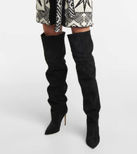 Paris Texas Suede over-the-knee boots