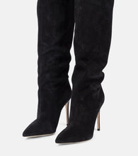 Paris Texas Suede over-the-knee boots