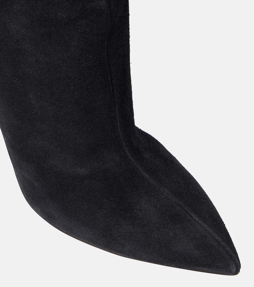 Paris Texas Suede over-the-knee boots
