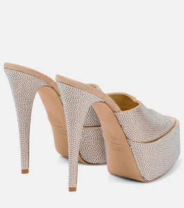 Paris Texas Holly Marina embellished suede sandals