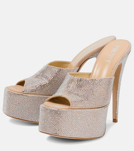 Paris Texas Holly Marina embellished suede sandals