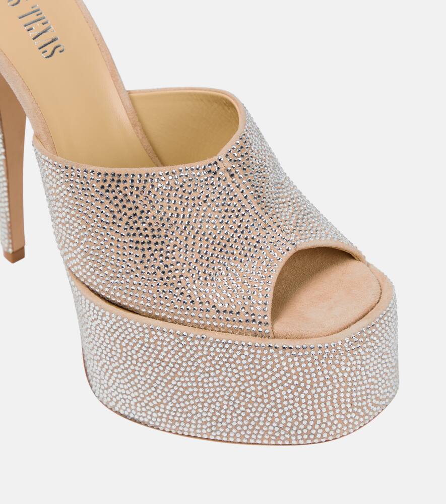 Paris Texas Holly Marina embellished suede sandals