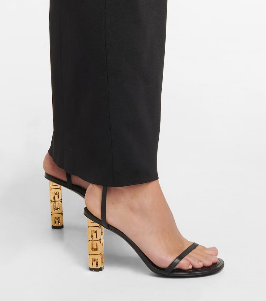 Givenchy G Cube 85 leather sandals