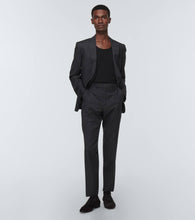 Christian Louboutin Alpha Male velour Oxford shoes