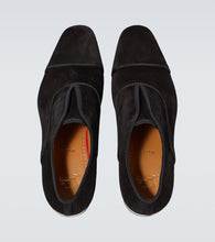 Christian Louboutin Alpha Male velour Oxford shoes