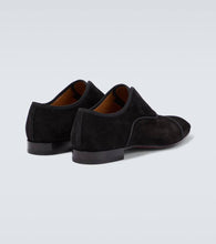 Christian Louboutin Alpha Male velour Oxford shoes