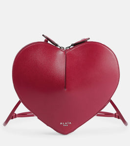 Alaia C√Ö¬ìur Small leather shoulder bag. Shop Alaia Shoulder Bags for women now.