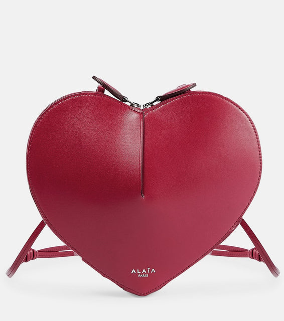 Alaia C√Ö¬ìur Small leather shoulder bag. Shop Alaia Shoulder Bags for women now.