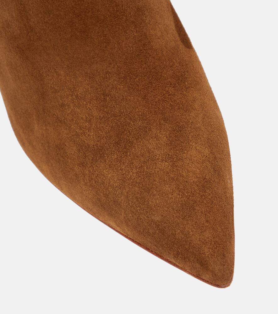 Gianvito Rossi Levy 85 suede ankle boots