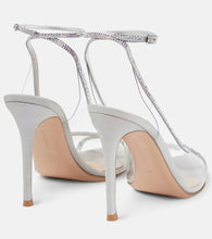 Gianvito Rossi Crystelle 105 embellished PVC sandals