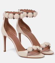 Alaia La Bombe 90 leather sandals