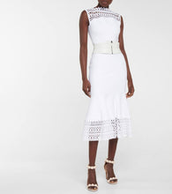 Alaia La Bombe 90 leather sandals