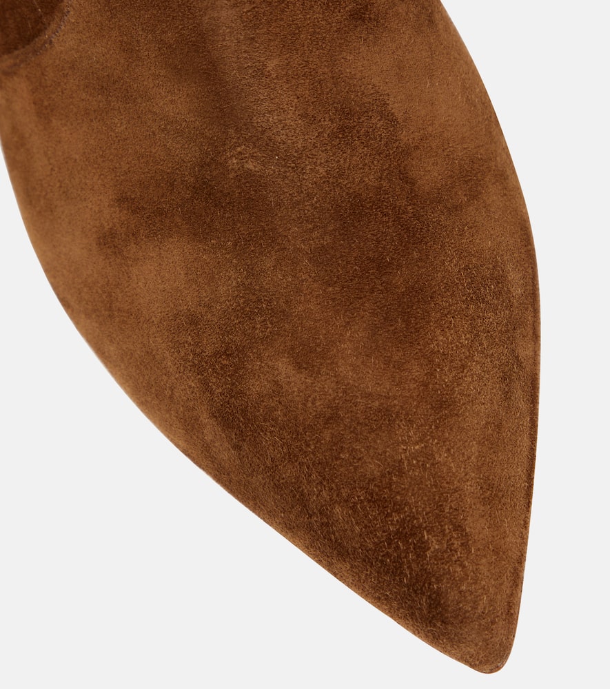 Gianvito Rossi Hansen 85 suede knee-high boots