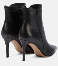 Gianvito Rossi Levy 85 leather ankle boots