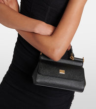 Dolce&Gabbana Sicily Mini leather crossbody bag