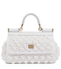 Dolce&Gabbana Bridal Sicily Small crochet tote. Shop Dolce&Gabbana Top-Handle Bags for women now.