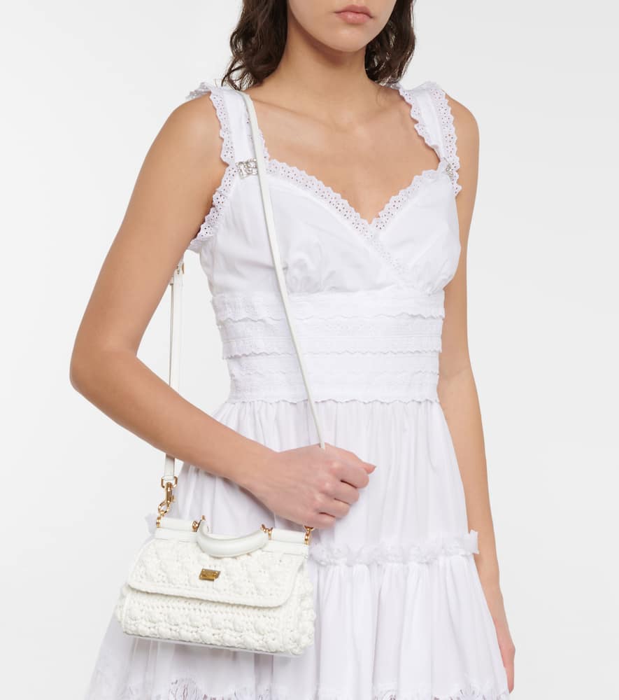 Dolce&Gabbana Bridal Sicily Small crochet tote