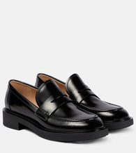 Gianvito Rossi Harris leather loafers - Gianvito Rossi Harris 皮革乐福鞋