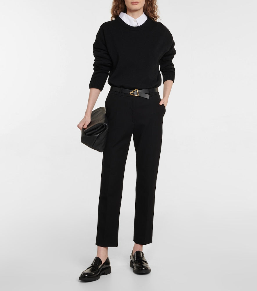Gianvito Rossi Harris leather loafers