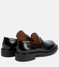 Gianvito Rossi Harris leather loafers