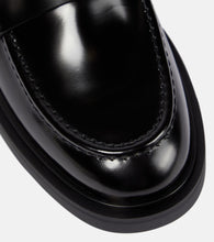 Gianvito Rossi Harris leather loafers