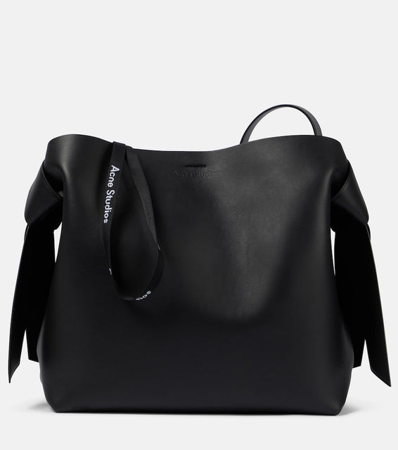 Acne Studios Musubi Medium leather shoulder bag. Shop Acne Studios Tote Bags for women now.