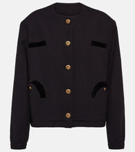 Blaze Milano Gliss cotton-blend boucl√É¬© jacket - Blaze Milano Gliss 棉混纺圈圈呢夹克