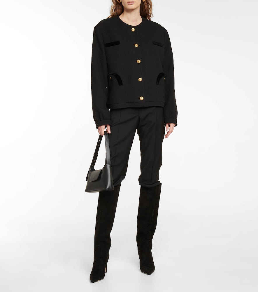 Blaze Milano Gliss cotton-blend boucl√É¬© jacket