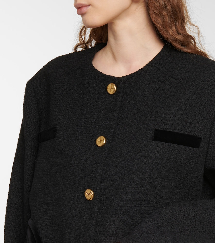 Blaze Milano Gliss cotton-blend boucl√É¬© jacket