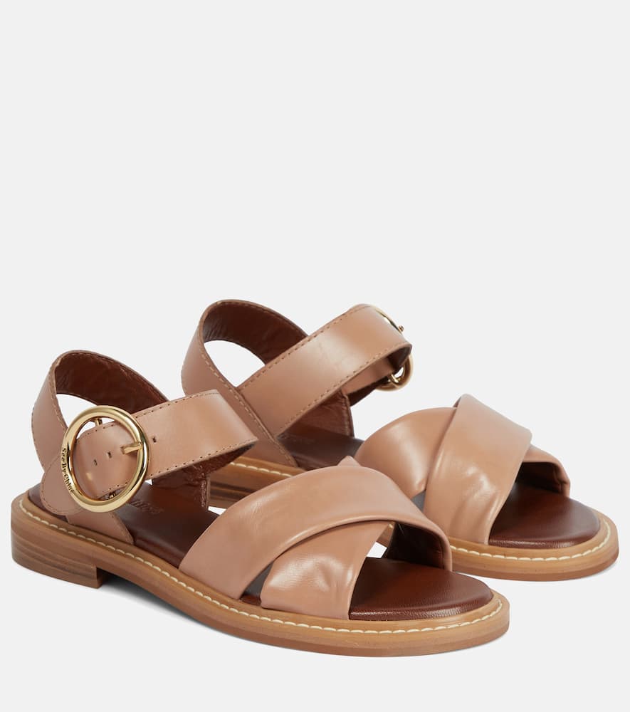 See By Chloe Lyna leather sandals