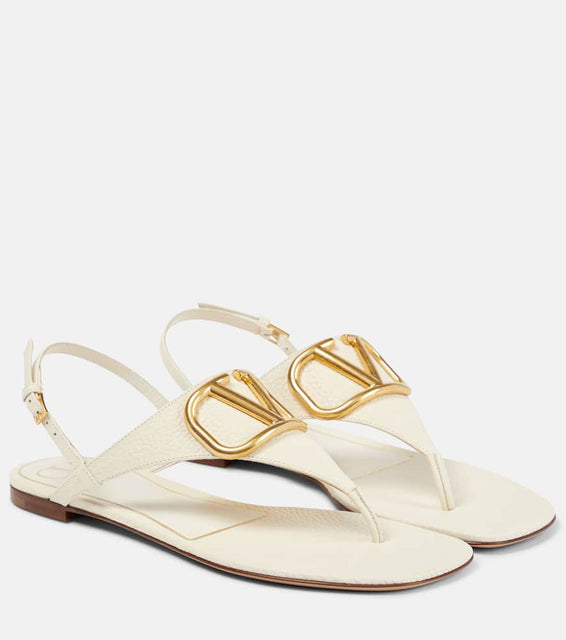 Valentino Garavani VLogo leather thong sandals