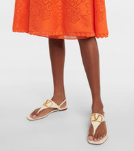 Valentino Garavani VLogo leather thong sandals