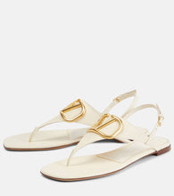 Valentino Garavani VLogo leather thong sandals