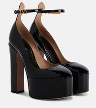 Valentino Garavani Tan-Go 155 leather platform pumps