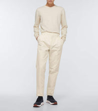Loro Piana Weekend Walk suede-trimmed sneakers