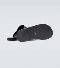 Saint Laurent Culver leather sandals