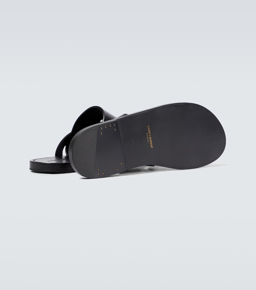 Saint Laurent Culver leather sandals