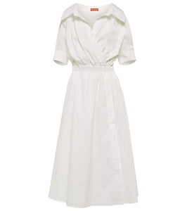 Altuzarra Lydia cotton-blend poplin shirt dress