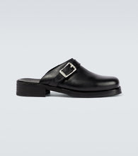 Our Legacy Camion leather mules - 我们的 Legacy Camion 皮革穆勒鞋