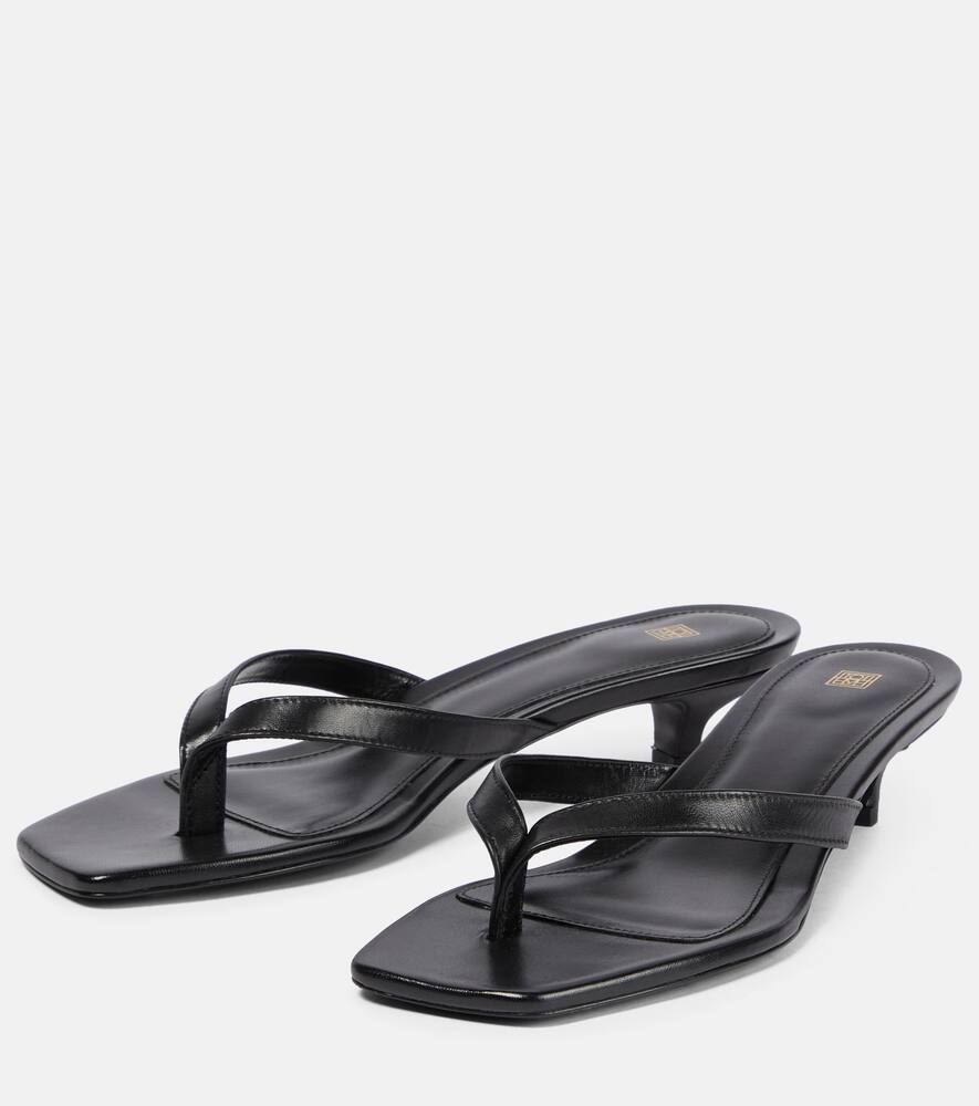 Toteme Leather thong sandals