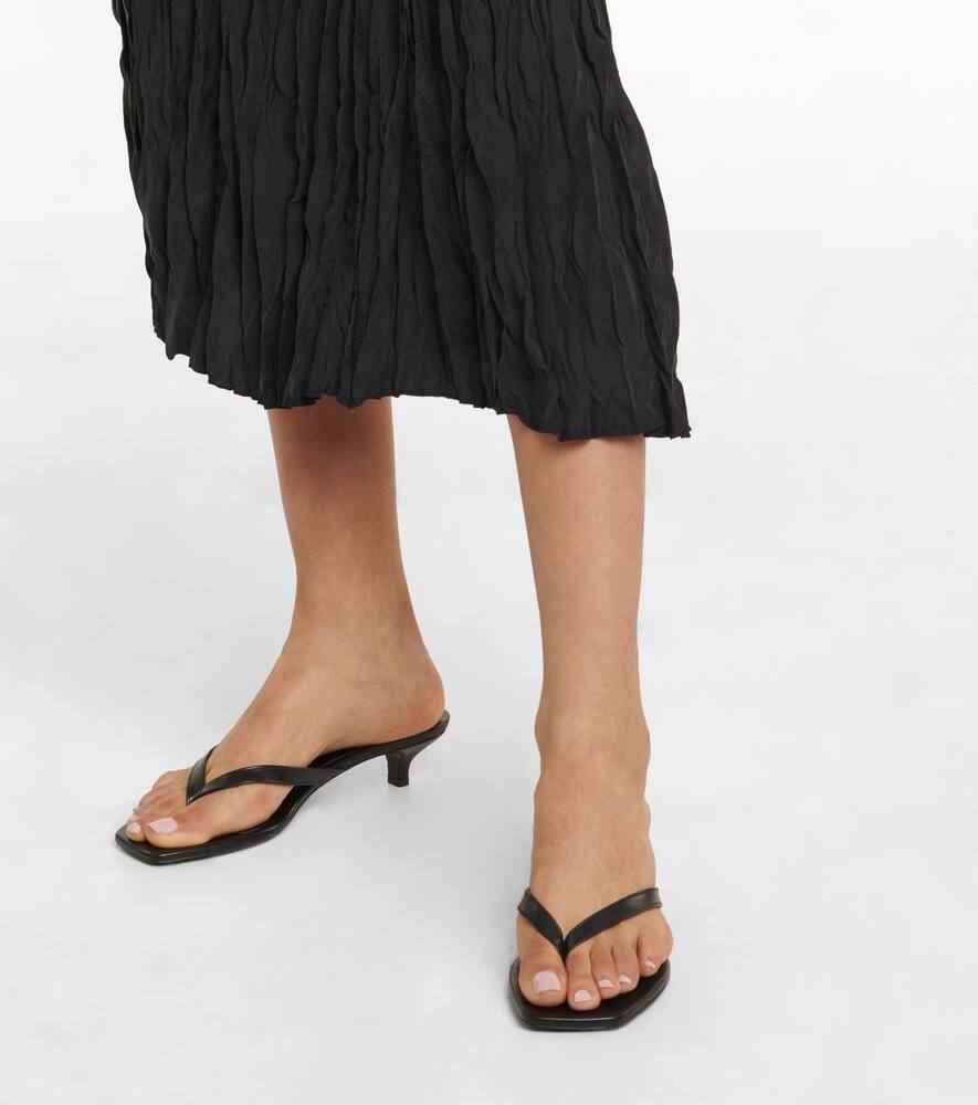 Toteme Leather thong sandals
