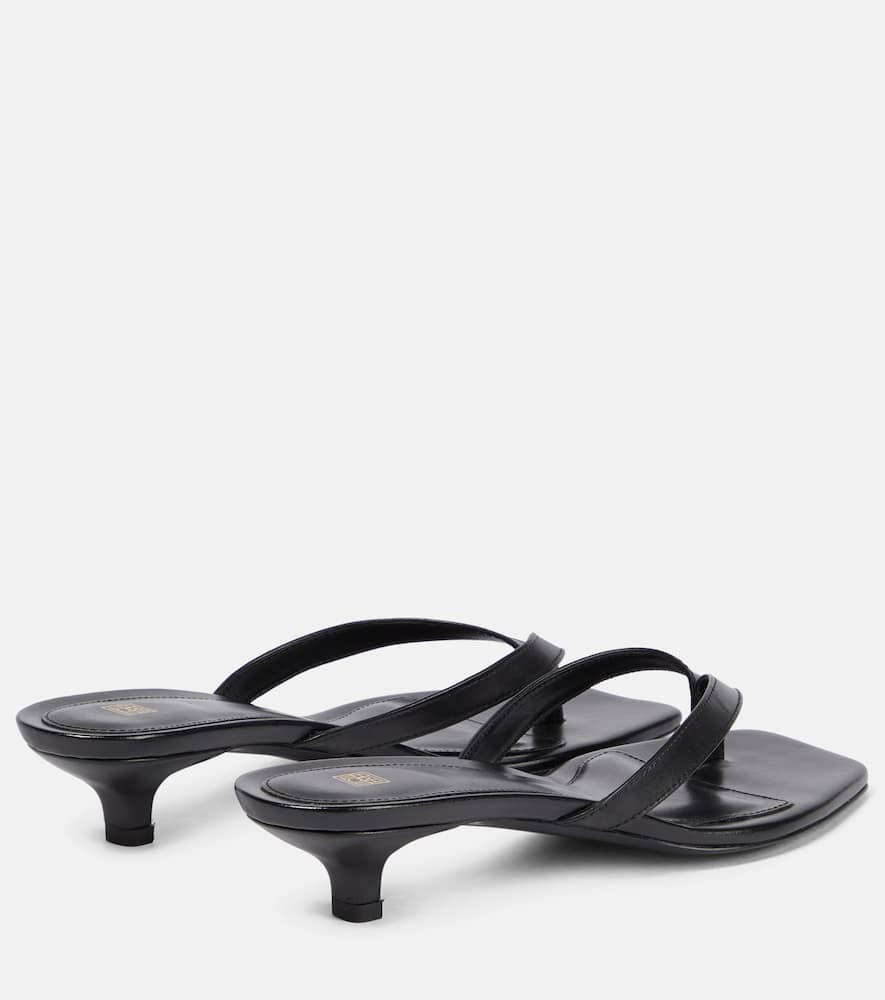 Toteme Leather thong sandals