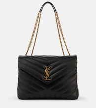 Saint Laurent Loulou Medium leather shoulder bag. Shop Saint Laurent Shoulder Bags for women now.
