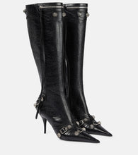 Balenciaga Cagole leather knee-high boots - Balenciaga Cagole 皮革过膝长靴
