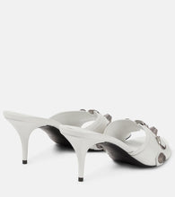 Balenciaga Cagole leather mules