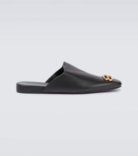 Balenciaga Cosy BB leather slippers