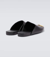 Balenciaga Cosy BB leather slippers