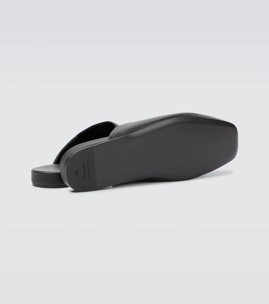 Balenciaga Cosy BB leather slippers
