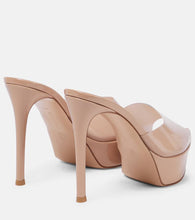 Gianvito Rossi Betty PVC and leather sandals